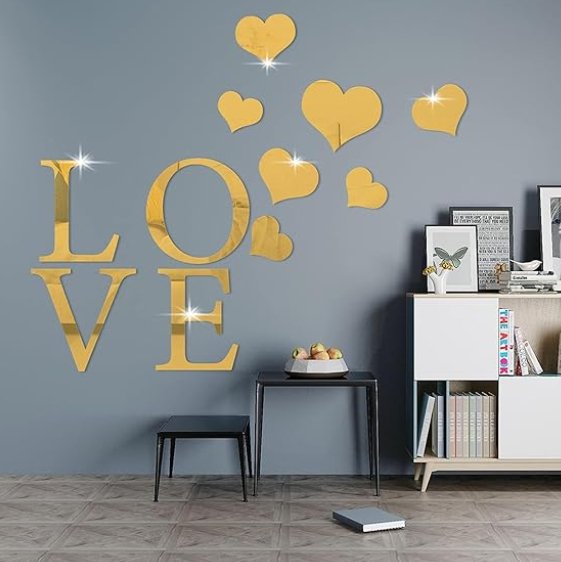 LOVE 3D Wall Decor