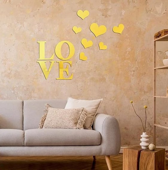 LOVE 3D Wall Decor