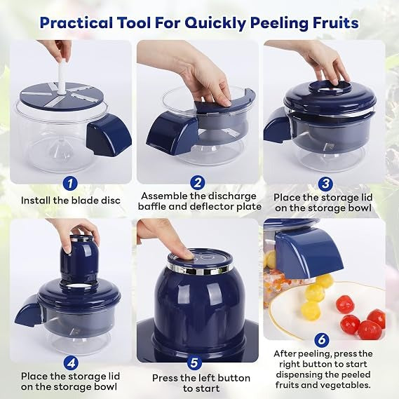 Electric Garlic Peeler Machine